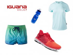 iguana bieganie kobieta