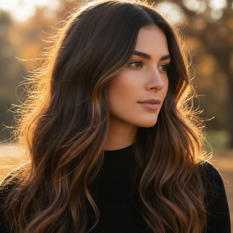 Karmelowe refleksy na ciemnych włosach: Kompleksowy przewodnik