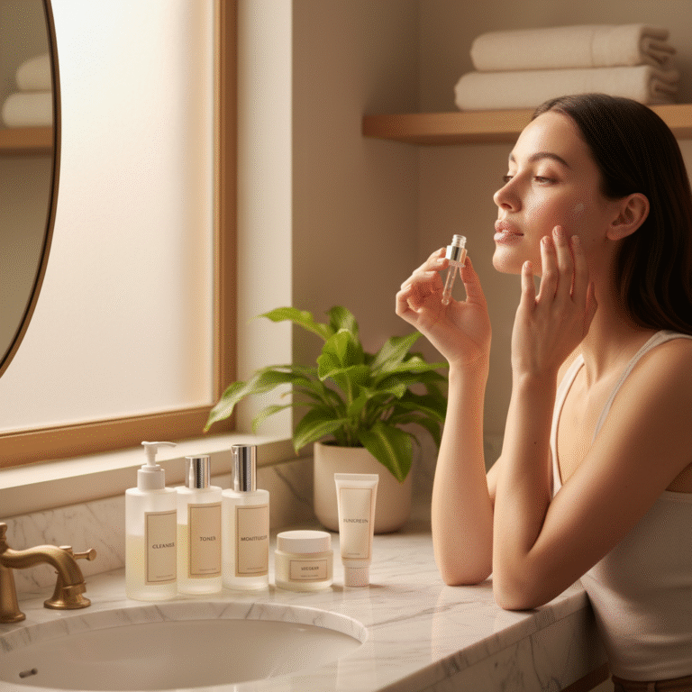 Pielęgnacja twarzy krok po kroku: Kompletny przewodnik porannej i wieczornej rutyny [2025]