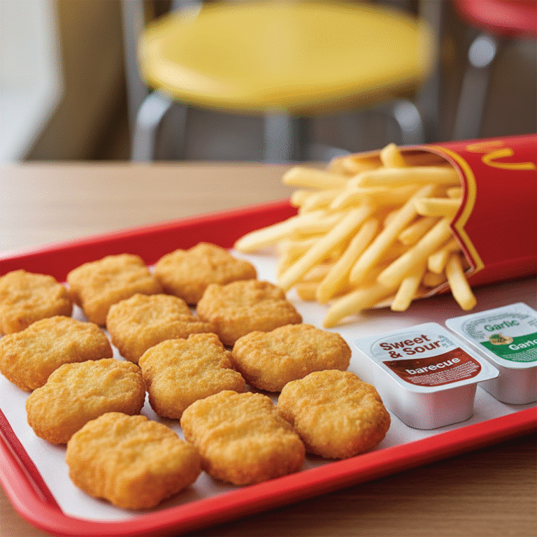 Ile kosztuje 20 nuggetsów w McDonald’s? Aktualna cena