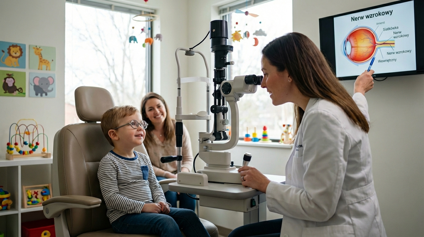 nerw wzrokowy a hipoplazja