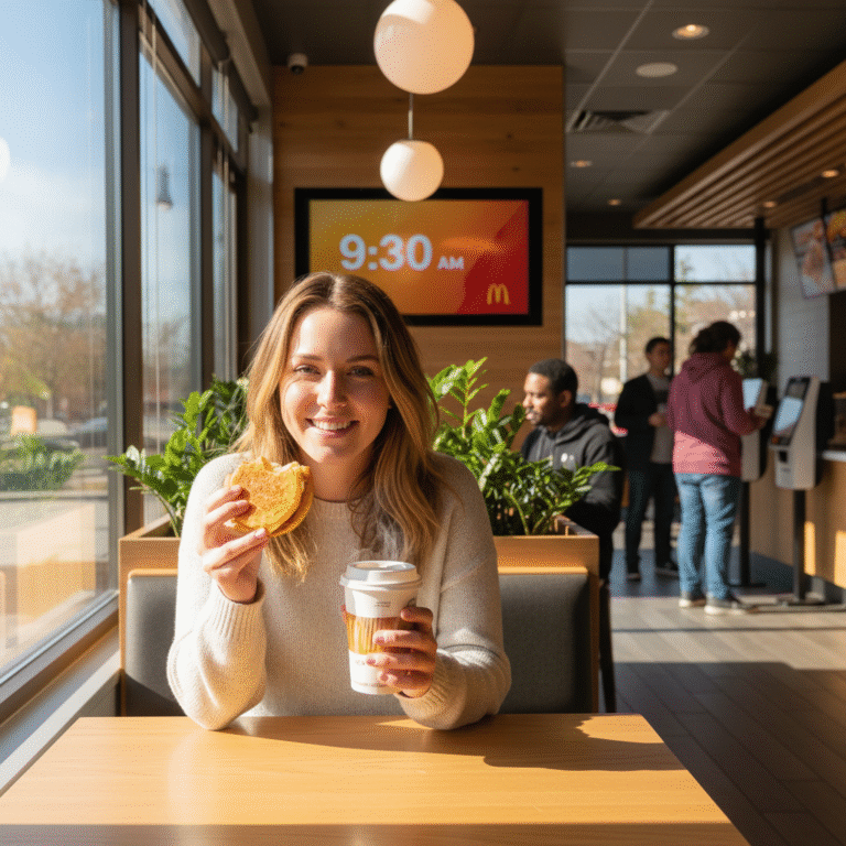 Oferta śniadaniowa McDonald’s: Godziny, menu i ceny