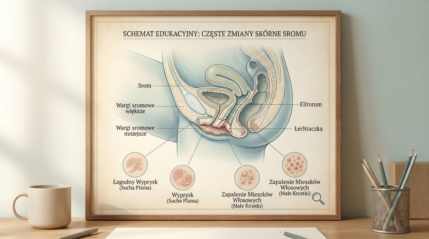 stany zapalce sromu blog